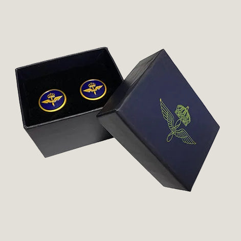 Manschettknapp m emalj, Flygvapnet