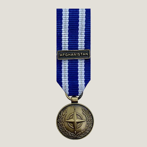 Miniatyrmedalj (NATO Afghanistan)