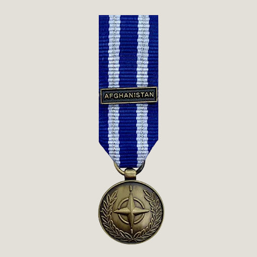 Miniatyrmedalj (NATO Afghanistan)