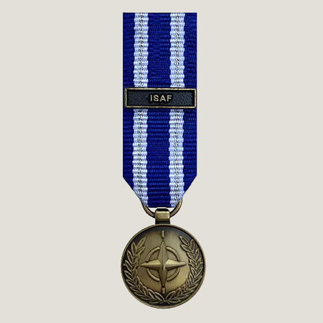 Miniatyrmedalj (NATO ISAF)