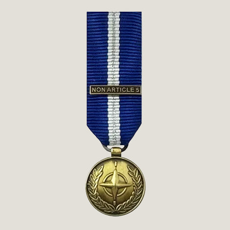 Miniatyrmedalj (NATO Article 5)