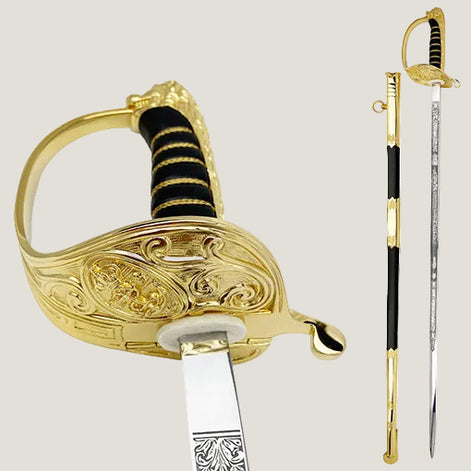 Sabel m/1915 m läderbalja