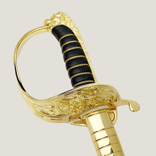 Sabel m/1915 m läderbalja